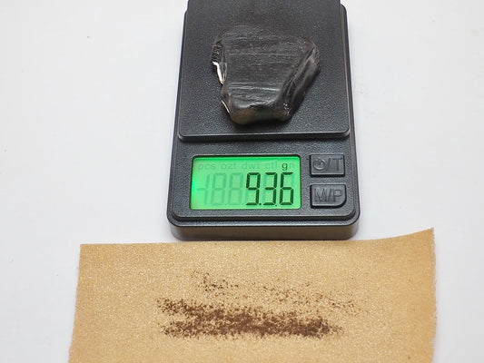 Raw Whitby Jet Specimen (9g) – Authentic Whitby Jet