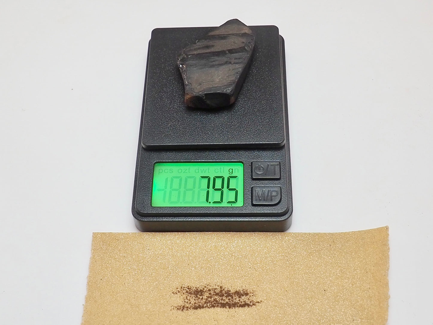 Raw Whitby Jet Specimen (7.9g) – Authentic Whitby Jet