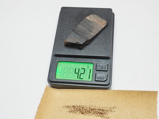 Raw Whitby Jet Specimen (4g) – Authentic Whitby Jet