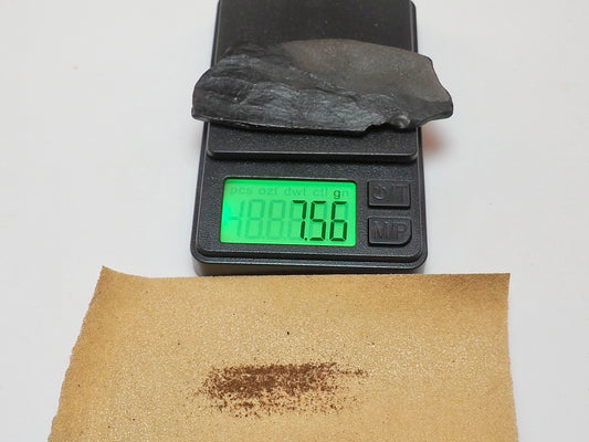 Raw Whitby Jet Specimen (7.5g) – Authentic Whitby Jet