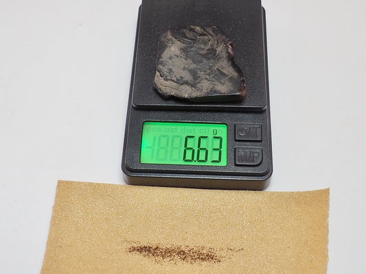 Raw Whitby Jet Specimen (6.6g) – Authentic Whitby Jet