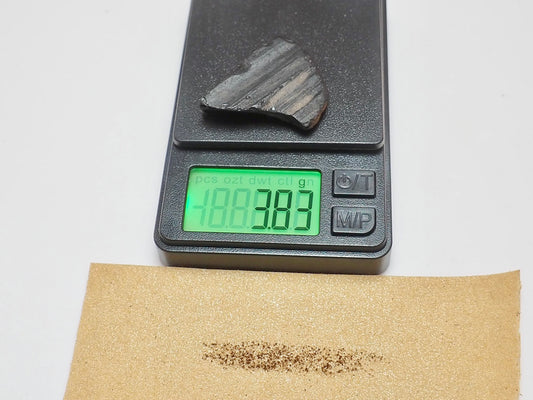 Raw Whitby Jet Specimen (3.8g) – Authentic Whitby Jet