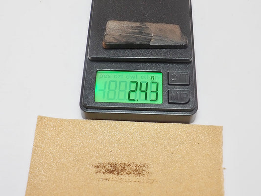 Raw Whitby Jet Specimen (2.4g) – Authentic Whitby Jet