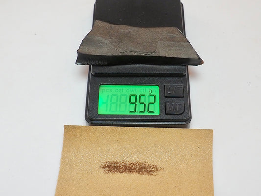 Raw Whitby Jet Specimen (9.5g) – Authentic Whitby Jet