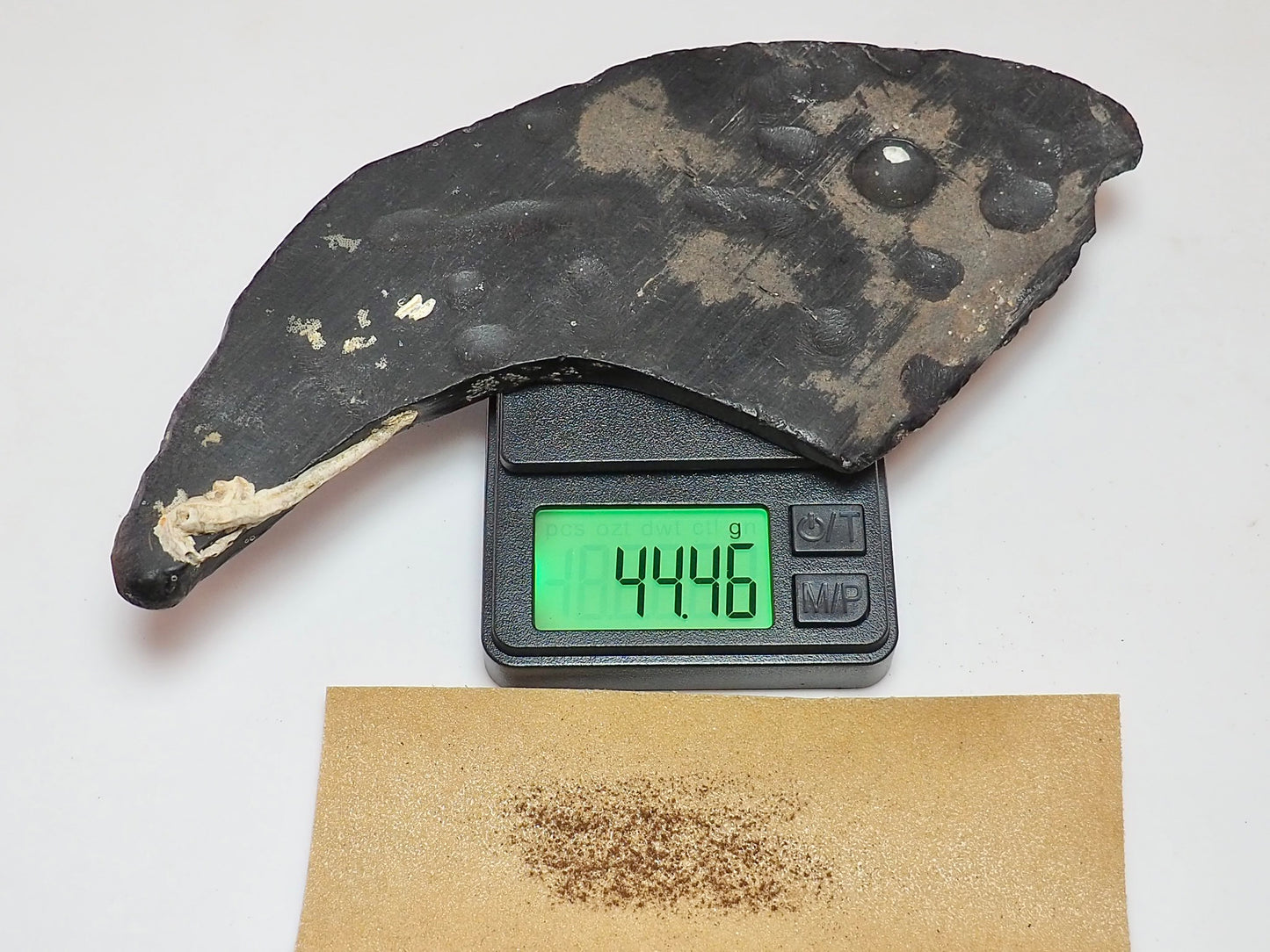 Raw Whitby Jet Specimen (44.4g) – Authentic Whitby Jet